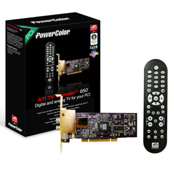 TV Tuner PowerColor ATI TV Wonder 650