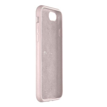 Калъф за Apple iPhone 7/8, силикон и велур, Cellular Line Sensation, розов | JAR Computers Луксозен калъф Sensation за iPhone 7/8 Pink