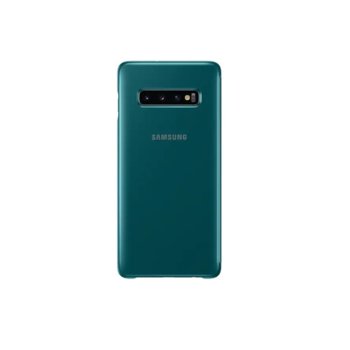 Clear view Galaxy S10+ G975 green EF-ZG975CGEGWW