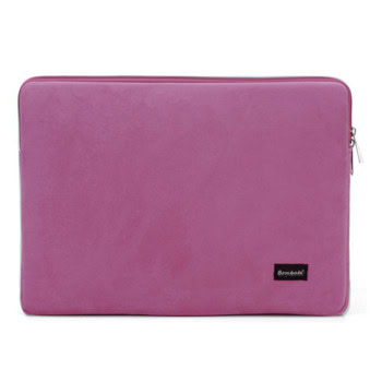 Чанта за лаптоп Bombata Sleeve Velvet 16" розова