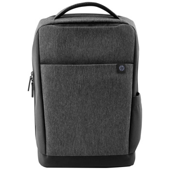 Раница за лаптоп HP Renew Travel 15.6-inch Backpack (2Z8A3AA), до 15.6" (39.62 cm), полиестер, водоустойчива, сива image