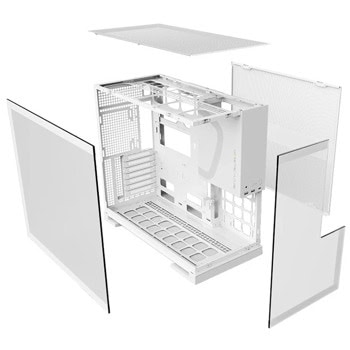 Geometric Future Model 5 White 5x fans GEO-M5F-W