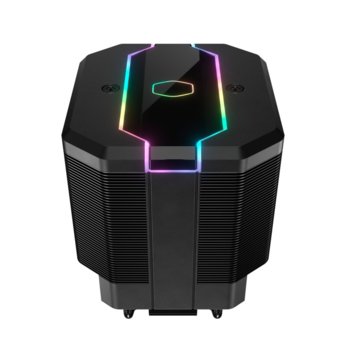 Охлаждане за процесор Cooler Master MasterAir MA620M ARGB, съвместимост със LGA 2066/2011-v3/2011/1151/1150/1155/1156 & AM4, AM3+, AM3, AM2+, AM2, FM2+, FM2, FM1 | JAR Computers Cooler Master MasterAir MA620M ARGB, AMD/INTEL