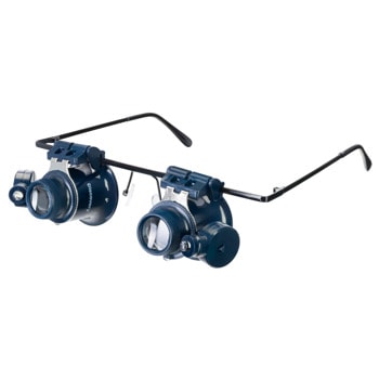 Увеличителни очила Discovery Crafts DGL 30, 20x увеличение, лещите са изработени от полимерно оптично стъкло, светодиодно осветление, 4 батерии CR1620 image