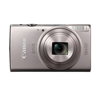 Фотоапарат Canon IXUS 285 HS(сребрист), 12x оптично увеличение, 20.2 Mpix, 3.0" (7.62cm) LCD дисплей, Wi-Fi/NFC, SD слот, microHDMI Type D, miniUSB Type B image
