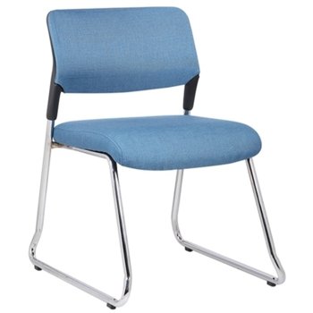 Посетителски стол RFG Evo 4S M (ON4010100287), дамаска, 120 кг. максимално натоварване, син | JAR Computers RFG Evo 4S M ON4010100287