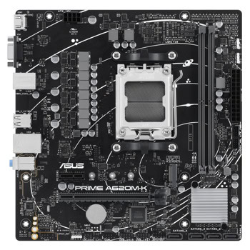Дънна платка ASUS PRIME A620M-K, A620, AM5, DDR5, PCIe 4.0 (HDMI&VGA), 4x SATA 6Gb/s, 1x M.2, 4x USB 3.2 Gen 1, Micro ATX | JAR Computers ASUS PRIME A620M-K 90MB1F40-M0EAY0