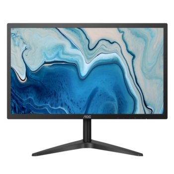 Монитор AOC 22B1HS, 21.5" (54.61 cm) IPS панел, Full HD, 5ms, 50M:1, 250 cd/m2, HDMI, VGA | JAR Computers AOC 22B1HS