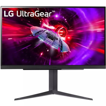 Монитор LG 27GR83Q-B, 27" (68.58cm) IPS панел, 240Hz, WQHD, 1ms, 400cd/m2, DisplayPort, HDMI, USB Hub | JAR Computers LG 27GR83Q-B