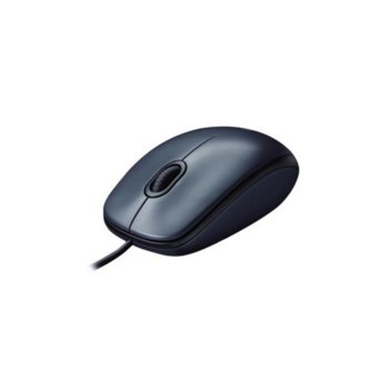 Мишка Logitech M90, оптична, 1000dpi, USB, 2 бутона, черна | JAR Computers Logitech M90
