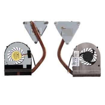 Вентилатор + HeatSink за лаптоп, съвместим с Dell Inspiron N4050 | JAR Computers CPU Fan HeatSink Dell Inspiron N4050