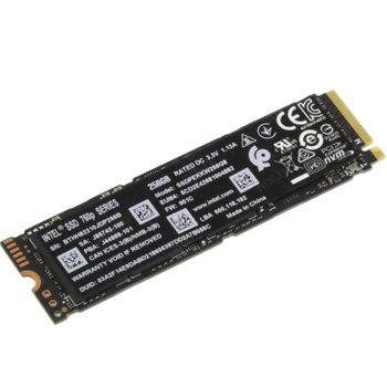 Intel 256GB SSD M.2 PCIe NVMe 760p