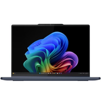 Лаптоп Lenovo Yoga 9 2-in-1 14ILL10 (83LC000YBM)(син), осемядрен Intel Core Ultra 7 258V 2.2/4.8 GHz, 14" (35.56 cm) WQXGA+ OLED Dolby Vision 1100nits Glare Touch Display, (TB4), 32GB LPDDR5X, 1TB SSD, 2x Thunderbolt 4, Windows 11 Home | JAR Computers Lenovo Yoga 9 2-in-1 14ILL10 83LC000YBM