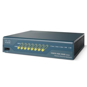 Firewall Cisco ASA 5505 VPN Edition 10 SSL Users
