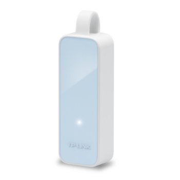 Мрежови адаптер TP-Link UE200, USB, 1x 10/100 Ethernet Port (100Mbps), бял | JAR Computers TP-Link UE200