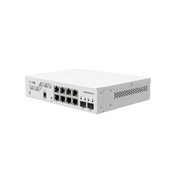 Суич Mikrotik Cloud Smart Switch CSS610-8G-2S+IN, 8x 10/100/1000 Mbps (PoE-in), 2x SFP+ | JAR Computers Mikrotik Cloud Smart Switch CSS610-8G-2S+IN