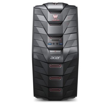 Настолен компютър Acer Predator G3-710 (DT.B1PEX.038), четири-ядрен Intel Core i7-6700 3.4/4GHz, GeForce GTX 950 2GB, 12GB DDR4 RAM, 2TB HDD 7200 rpm, 6x USB 3.0, Wi-Fi & Bluethooth, клавиатура и мишка, Free DOS | JAR Computers Acer Predator AG3-710 DT.B1PEX.038