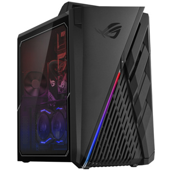 Настолен компютър Asus ROG Strix G35CA-WB7830W (90PF03U1-M00390), шестнадесетядрен Intel Core i7-13700KF 3.4/5.2GHz, NVIDIA GF RTX 3080 10GB, 32GB DDR5, 2TB HDD & 512GB SSD NVMe, 2x USB 3.2 Gen 1 Type-C, Windows 11 Home | JAR Computers Asus ROG Strix G35CA-WB7830W 90PF03U1-M00390