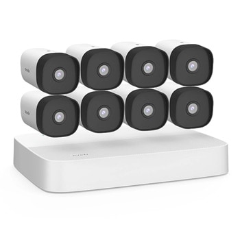 Комплект за видеонаблюдение Tenda K8P-4CR, 8x IP насочени тип "bullet" камери (4MP, 4mm, IR до 50m, (2560x1440)), + IP видеорекордер (8 канала, 1x SATA до 10TB, 1x HDMI, 1x VGA, USB | JAR Computers TENDA K8P-4TR 8CH POE HD VIDEO