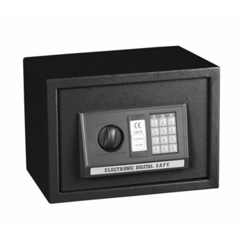 Сейф Crown ES-25, 35 x 25 x 25 cm, черен | JAR Computers Crown ES-25