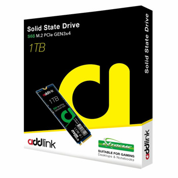 SSD addlink S68 1TB M.2 PCIe 3.0