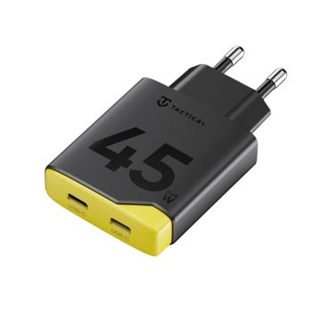 tactical minimi gan wall charger черен