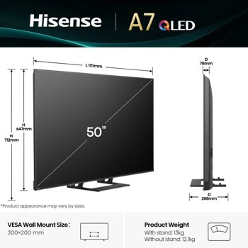 Hisense 50A7Q | JAR Computers Hisense 50A7Q