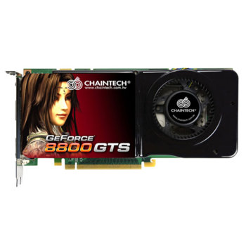 Видео карта GF 8800GTS, 512MB Chaintech 8800GTS APOGEE DDR3 PCI Express TV Out | JAR Computers GF 8800GTS
