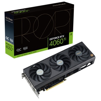 Видео карта Nvidia GF RTX 4060 Ti, 16GB, Asus ProArt OC, PCI-E 4.0, GDDR6, 128-bit, DisplayPort, HDMI | JAR Computers Asus GF RTX 4060 Ti ProArt OC 16GB