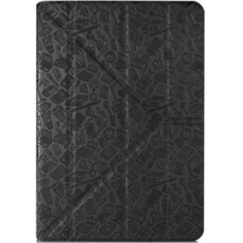 Калъф за таблет "Life is" universal, за таблети 7.0" (17.78cm), универсален, сгъваем, черен | JAR Computers Canyon universal case for 7" tablet CNS-C24UT7DG