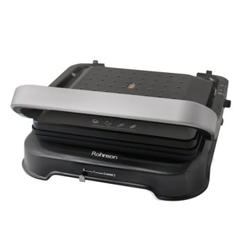 Грил преса Rohnson R-2344, 3 нива на температурата, незалепващо покритие, 2200W | JAR Computers Rohnson R-2344