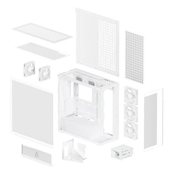 Arctic Xtender VG - White Mid-Tower ACPCC00017A