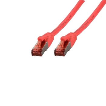 Пач кабел Cat.6 1m SFTP червен K5512C.1