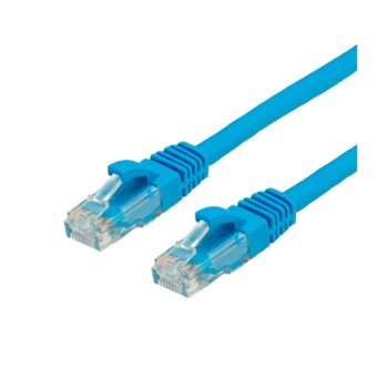 Пач кабел, Roline, UTP, Cat.5e, AWG 24, 0.5, син | JAR Computers Roline UTP Cat.5e AWG 24 0.5m 21.15.0524