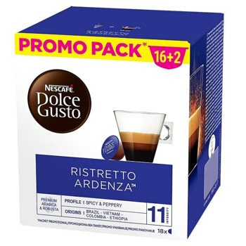 NESCAFE Ristretto Ardenza Promo pack 16+2 18 напит