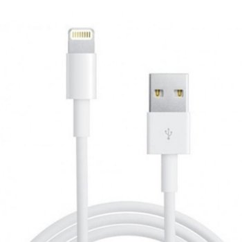 Кабел SBOX, USB A(м) към Lightning(8-pin)(м), 2m, бял | JAR Computers SBOX IPH5