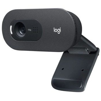 Уеб камера Logitech C505e (960-001372), микрофон, HD (1280x720@30FPS), USB, черна | JAR Computers Logitech C505e 960-001372