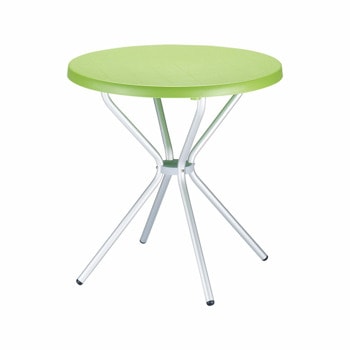 Градинска маса RFG Step, 700 x 700 x 720 mm, полипропилен, алуминиева база, зелена | JAR Computers Градинска маса RFG Step 710 ELFO/L.GREEN