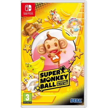 Игра за конзола Super Monkey Ball: Banana Blitz HD, за Nintendo Switch | JAR Computers Super Monkey Ball: Banana Blitz HD Nintendo Switch