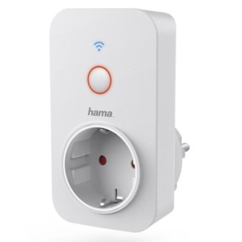 Безжично управляем WiFi контакт HAMA, 3.500W, 16A