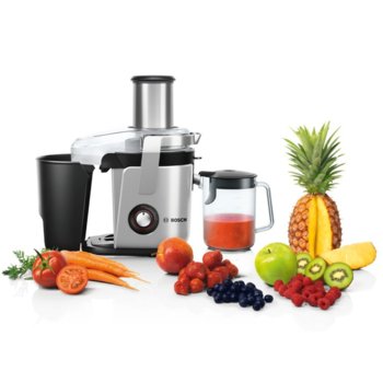 Сокоизстисквачка Bosch MES 4010, 1.5 л. капацитет, 3 степени на работа, 1200W, инокс | JAR Computers Bosch MES 4010