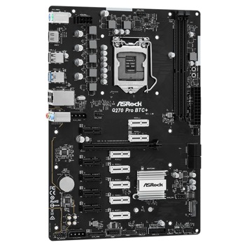 ASRock Q270 Pro BTC+ 90-MXBHM0-A0UAYZ