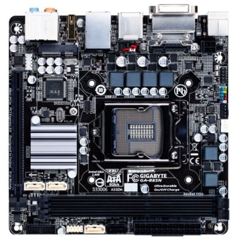 Дънна платка Gigabyte B85N, B85, LGA1150, DDR3, PCI-E (HDMI&DVI), 3x SATA 6Gb/s, 1x mSATA 6Gb/s, 2x USB 3.0, Mini-ITX | JAR Computers Gigabyte B85N mini-ITX