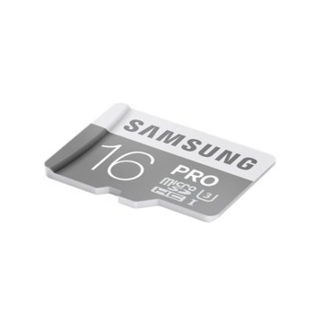 16GB Samsung Pro Class 10 + Adapter