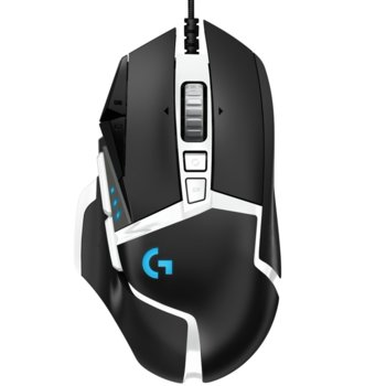 Мишка Logitech G502 Hero Special Edition (910-005729), оптична (16,000 DPI), USB, черна, 11 програмируеми бутона, гейминг | JAR Computers Logitech G502 Hero Special Edition 910-005729