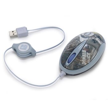 Мишка Tucano MINI-MKERDM-02, оптична 800 dpi., USB, сива | JAR Computers Оптична мини мишка MINI-MKERDM-02