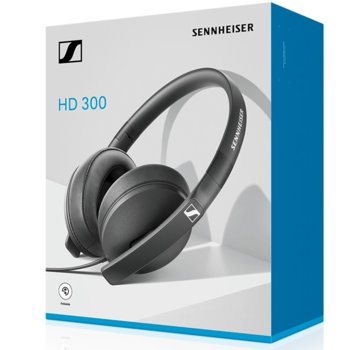 Слушалки Sennheiser HD 300 Black 508597