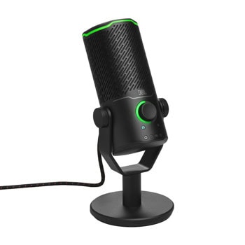 Микрофон JBL Quantum Stream Studio (46001004), AUX, USB-C, RGB подсветка, с поставка, черен | JAR Computers JBL Quantum Stream Studio 46001004
