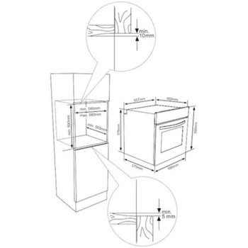 Heinner HBO-V659GCDRC-GBK