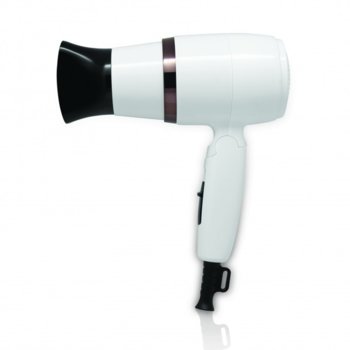 Сешоар със сгъваема дръжка SAPIR SP 1100 CU, 1600W, Концентратор, Студен въздух, Бял | JAR Computers Сешоар SAPIR SP 1100 CU 1600W Бял